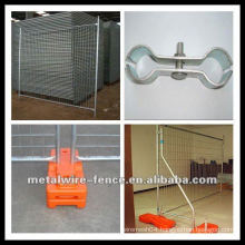 Anping China high quality hot-dipped galvanized temporary fence (ISO9001)